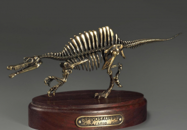 Модель скелета динозавра Spinosaurus - «globural.ru» - Краснотурьинск