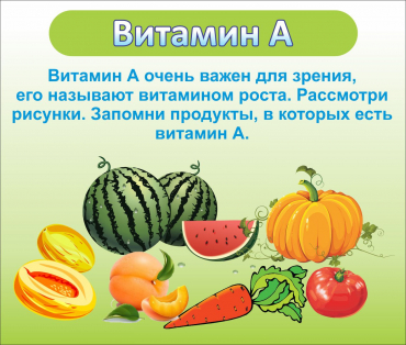 Стенд "Витамин А" - «globural.ru» - Краснотурьинск