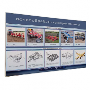 Электрифицированный светодинамический стенд «Почвообрабатывающие машины» - «globural.ru» - Краснотурьинск