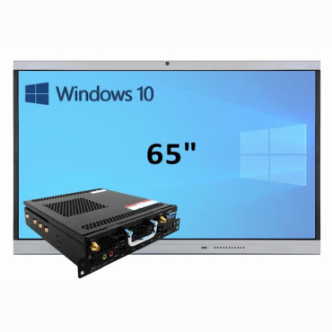 Интерактивная панель 65" (встроенный ПК Win10, Intel i5) - «globural.ru» - Краснотурьинск