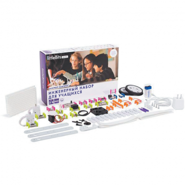 Учебно-игровой комплект модульной электроники «Инженерный набор littleBits» - «globural.ru» - Краснотурьинск